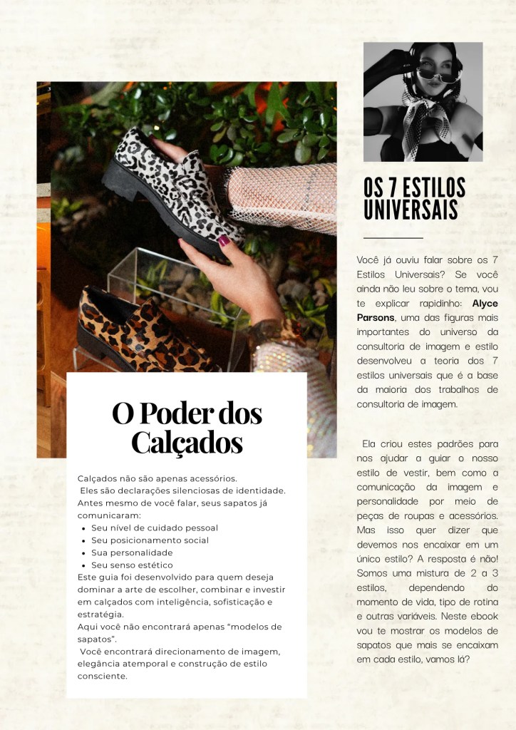 O poder dos Calçados